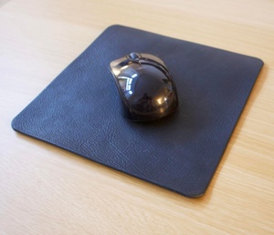 Genuine Leather <b>Mouse</b> <b>Pad</b> Desk Mat Non Slip Office Gaming Mousepad Smooth Surface Durable Premium Mat LMP-0050 - Product Image 4