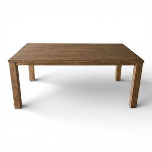 Conjunto de Comedor para Seis Personas con Madera Maciza de Teca, Rectangular y de Estilo Minimalista para Muebles de Hotel o Villa - Product Image 2