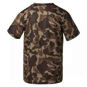 Chemise de chasse d'été Realtree Camo à imprimé animal, en toile, anti-UV, manches courtes pour homme, impression de logo personnalisée - Product Image 3