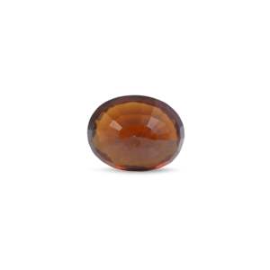 Certified Natural Hessonite Garnet Loose Gemstone-10.1 Carat 10 mm Orange-Red Wholesale - Product Image 2