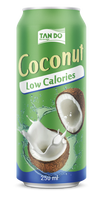 100% Kokoswater Tropisch Fruit Sap met Passievrucht & Mango smaak, rijk aan voedingsstoffen, NFC gecertificeerd, 330ml aluminium blik