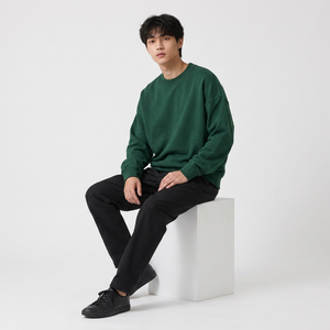 Sudadera de streetwear personalizada al por mayor con etiqueta privada y corte oversize para marcas de ropa estadounidenses - Product Image 2