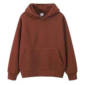 Camiseta con Capucha de Manga Corta para Hombre, Otoño, Diseño Sólido con Cordón Ajustable, Corte Regular, Transpirable y Ecológica - Product Image 3