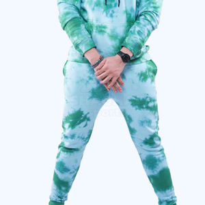 Men's <b>Tie</b> <b>Dye</b> Reversible Hooded Drawstring 2 1 Tracksuit <b>Set</b> Full Sleeve Casual Sweatshirt Side Pockets Breathable Winter Wear - Product Image 6