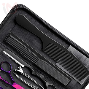 Tijeras de Peluquería Profesionales de Acero Inoxidable, Juego de Tijeras para Cortar el Cabello, Kit de Herramientas para Salón de Belleza - Product Image 2
