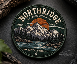 Fournisseur de patchs brodés OEM ODM, badges tissés personnalisés, patchs à coudre ou à thermocoller avec logo pour les marques de vêtements de mode - Product Image 4