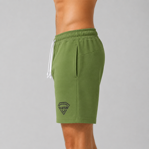 Shorts de sport pour hommes de haute qualité, respirants, à séchage rapide, écologiques, unis, sur mesure, décontractés, pour l'entraînement et le fitness, en solde - Product Image 3
