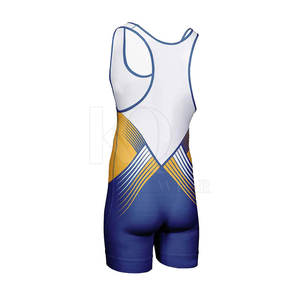 Combinaisons de lutte pour hommes durables, conçues pour les séances d'entraînement en salle, les matchs de compétition et une utilisation sportive longue durée. - Product Image 5