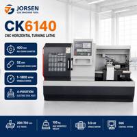 Machine-outil CNC CK6140 pour distributeurs et importateurs, portée de 400 mm, alésage de broche de 52 mm, 5,5 kW, tour à tournage CNC FANUC configurable