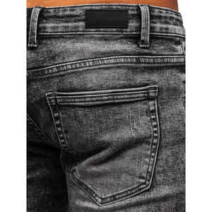 Pantalones Cortos de Mezclilla Cargo para Hombre, Color Sólido, Estilo Urbano, Personalizados / Pantalones Cortos de Mezclilla para Hombre, Lavado Ácido Vintage, de Alta Calidad, para Verano, Personalizados - Product Image 6