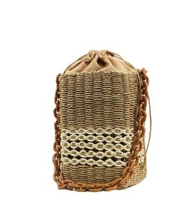 Apportez une touche d'énergie chaleureuse à votre style saisonnier avec ce charmant sac en fil naturel, conçu pour un look chaud et saisissant, disponible dès maintenant. - Product Image 3