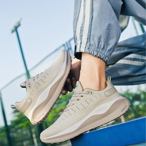 Chaussures de course ultra légères en maille respirante pour hommes, quatre saisons, professionnelles, tendance, décontractées, pour le sport - Product Image 4