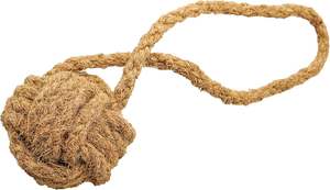 Juguete de Pelota Masticable para Perros de Fibra de Coco Natural, Pelota Natural para Mascotas para Limpiar los Dientes y Jugar, Fabricante de Vietnam - Product Image 3