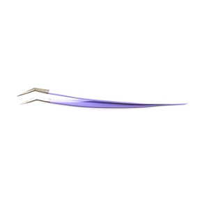 Pinzas Profesionales de Acero Inoxidable para Extensión de Pestañas, Pinzas para Colocación de Pestañas y Uso en Salones de Belleza - Product Image 2