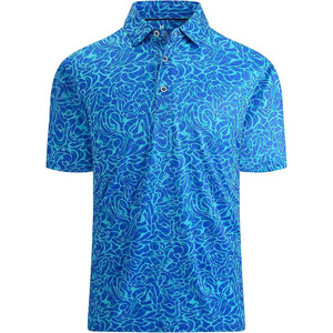 Camisetas Polo Personalizadas con Logotipo, Sublimación de Alto Rendimiento, Deportivas, Suaves, Transpirables, de Secado Rápido, Camisetas de Golf para Hombre - Product Image 1