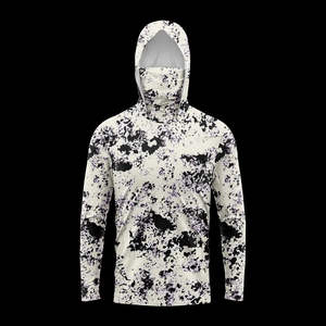 Vêtements de sport d'extérieur respirants à séchage rapide à prix abordable, vêtements de pêche, chemises à capuche en polyester avec impression par sublimation - Product Image 4