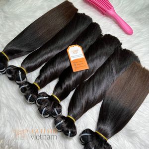 ผมต่อจากผมมนุษย์จากเวียดนามมัดผมตรงกระดูกสั้น - Product Image 2