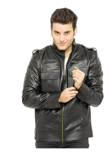 Fully Customized Genuine Cowhide <b>Men</b> <b>Leather</b> <b>Jackets</b> Breathable Water Proof <b>Leather</b> <b>Jackets</b> for <b>Men</b> 2026 - Product Image 3