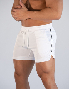 <b>Athletic</b> Shorts Custom Mens Workout Fitness Gym Training Bodybuilding Muscle Sweat Front Logo Quick Dry - Product Image 1