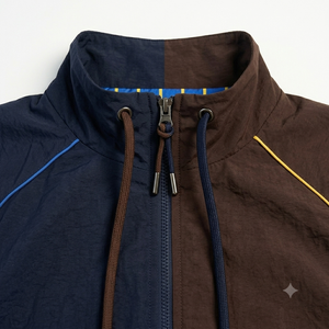 Conjunto de Chaqueta y Pantalones Deportivos de Nailon de Primera Calidad, Corte Holgado, Impermeables, con Logotipo Bordado, Cómodos para Uso en Exteriores y Calle - Product Image 5