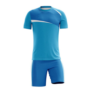 <b>Soccer</b> Uniform Latest High Quality Customized Unisex Football Uniform 100% Polyester Digital Printed Short Sleeve Wholesale - Product Image 2