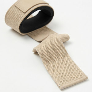 Heavy Duty Cotton Weightlifting <b>Straps</b> Adjustable Anti-Slip Wide Wrist Loop Gym Deadlift Bodybuilding Training Custom <b>Straps</b> - Product Image 4