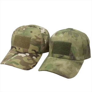 Gorra de béisbol de camuflaje unisex, transpirable, de poliéster, ajustable, deportiva, para adultos, primavera y verano - Product Image 4