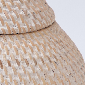 Handmade Oval Natural Rattan Bins Tea <b>Storage</b> Box Handle Eco-friendly Vintage Flexible Design Organizer <b>Storage</b> Baskets Home - Product Image 2