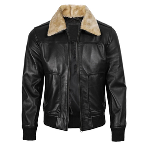 Chaqueta de Cuero para Hombre de Alta Calidad, Chaqueta de Invierno Clásica, Abrigo de Cuero Duradero, Servicio OEM ODM, Proveedor Mayorista - Product Image 2