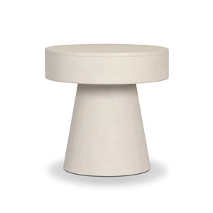 Midcentury Modern Pedestal Teak Wood Cabinet Textured Nightstand <b>Smart</b> Storage Bedroom <b>Table</b> - Product Image 5