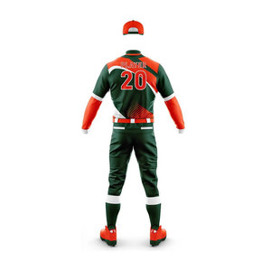 Tenue de baseball en tissu mesh haute performance, uniforme d'entraînement athlétique, vêtements de sport essentiels, uniforme de baseball - Product Image 6