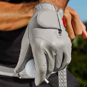 Guante de Golf de Cuero PU Genuino de Primera Calidad al por Mayor, Guante Deportivo para Exteriores OEM, Transpirable, Antideslizante, con Correa de Muñeca Ajustable - Product Image 5