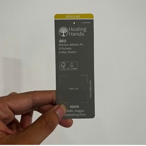 Nextwaves UHF RFID Paper Hang <b>Tag</b> for Fashion Retail 860-960MHz 7U Chip - Product Image 2