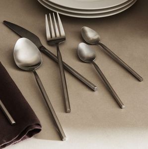Ensemble de couverts en acier inoxydable robuste pour restaurant, hôtel, traiteur, cuisine, table à manger, vaisselle professionnelle - Product Image 1