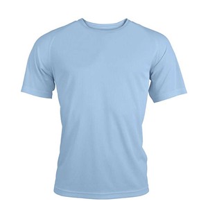 Camisetas Deportivas Lisas de Jersey, de Secado Rápido, Transpirables, de Manga Corta, Cuello Redondo, para Actividades al Aire Libre, para Hombre y Mujer, Corte Regular, 180g, 100% - Product Image 2