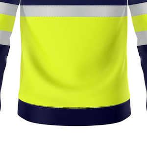 Nouveaux sweats à capuche réfléchissants de sécurité, vêtements de travail pour hommes, vêtements de travail de construction, manches longues et poches. - Product Image 6