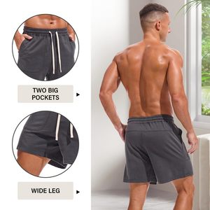 Pantalones Cortos Deportivos Personalizados con Logotipo OEM, Pantalones Cortos de Gimnasio, Ropa Deportiva, Felpa Francesa 100% Algodón, Pantalones Cortos Deportivos para Correr para Hombre - Product Image 2
