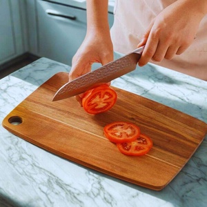 Planche à découper en bois personnalisable pour fruits, légumes et viande, résistante au lave-vaisselle, écologique, avec un design fabuleux - Product Image 1