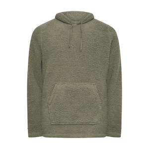 Plus Size Men's Unisex Knitted Polyester/Cotton <b>Hoodie</b> 180g Anti-Pilling Breathable Anti-Shrink Wholesale - Product Image 1