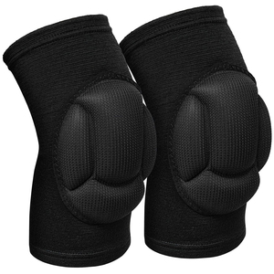 Genouillères de protection réglables, légères et durables, en une seule couleur noire, service OEM, nouvelle arrivée, fabrication sur mesure - Product Image 1