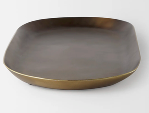Bandeja de Metal Clásica para Servir Chocolate y Postres, Bandeja Elegante para Exhibir Dulces, Decoración de Mesa para Eventos y Funciones - Product Image 2