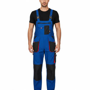 Overoles de Trabajo Personalizados para Hombre, Transpirables, de Lona de Algodón, Resistentes, para Mecánicos, Construcción e Industria - Product Image 4