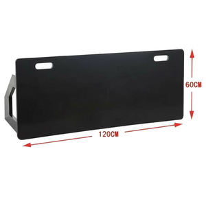 Tableau de rebond de football professionnel 120x60cm, équipement d'entraînement portable pour le passage et le tir au football - Product Image 1