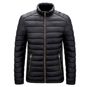Chaqueta de Plumón a Cuadros Impermeable de Alta Calidad para Hombre con Relleno de Algodón y Piel de Oveja, Ecológica, de Secado Rápido, Transpirable, Tallas Grandes - Product Image 1