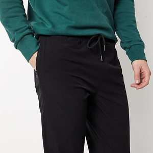Tech Fleece <b>Jogger</b> Pants Men Lightweight Warm 66 Cotton 34 <b>Polyester</b> Tapered Fit Ankle Zip Europe - Product Image 2