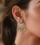 Conjunto de collar de Polki de moissanita de aspecto Simple tradicional para bodas indias, fiestas, diseñador hecho a mano para mujeres, regalo de compromiso - Product Image 2