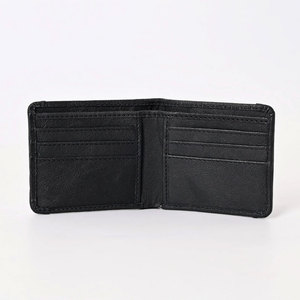 Portefeuille en cuir de vachette naturel pour homme, portefeuille en cuir à poils, portefeuille fin fait main, portefeuille bifold de haute qualité, cuir durable - Product Image 3