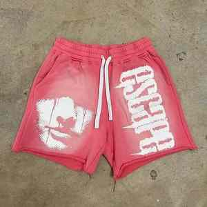 Shorts Bermuda Homme 2026 en Tissu Tricoté 100% Polyester Effet Toile, Taille Élastique, Coupe Mi-Haute, Couleur Unie, Écologique, Style Urbain - Product Image 3