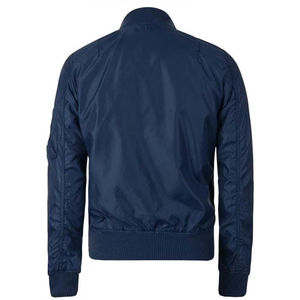 Winter <b>Men's</b> Customizable <b>Canvas</b> Stand Collar Front Logo High Quality Zipper Bomber <b>Jacket</b>-Hot Sale best <b>for</b> OEM services - Product Image 6