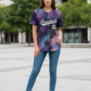 Camiseta Clásica de Béisbol para Mujer, Transpirable, de Alto Rendimiento, con Estilo Atlético, para Entrenamiento Deportivo y Uso Diario - Product Image 4